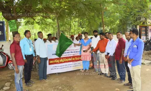 விழிப்புணர்வு சைக்கிள் ஊர்வலம்