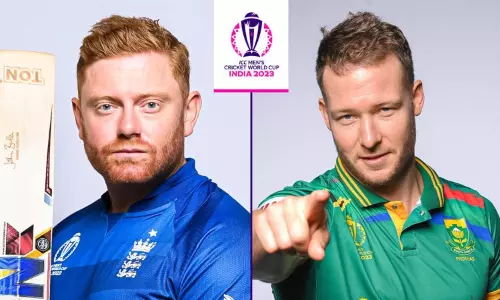 உலகக்கோப்பை கிரிக்கெட்: டாஸ் வென்ற இங்கிலாந்து அணி பந்து வீச முடிவு உலகக்கோப்பை கிரிக்கெட்: டாஸ் வென்ற இங்கிலாந்து அணி பந்து வீச முடிவு