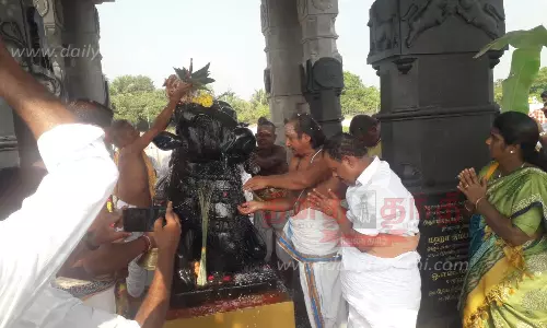 வேதாமிர்த ஏரி தடாக நந்திகேஸ்வரர் கோவிலில் மண்டலாபிஷேக விழா