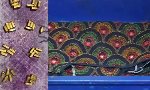 பெங்களூரு விமான நிலையத்தில் ரூ.67½ லட்சம் கடத்தல் தங்கம் சிக்கியது