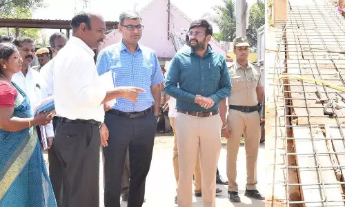 வளர்ச்சி திட்ட பணிகளை கண்காணிப்பு அலுவலர் ஆய்வு