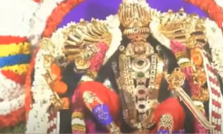 இன்று, காப்பு களைதல்  11-ம் நாளான இன்று... ... குலசேகரன்பட்டினம் முத்தாரம்மன் கோவிலில் சூரசம்ஹாரம்: லட்சக்கணக்கான பக்தர்கள் தரிசனம்