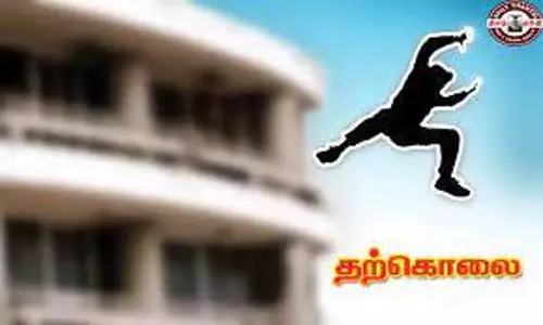 7-வது மாடியில் இருந்து குதித்து ஓய்வுபெற்ற உதவி போலீஸ் கமிஷனர் தற்கொலை