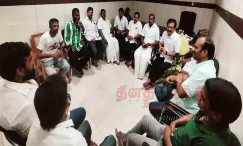 அமைச்சர் உதயநிதி ஸ்டாலினுக்கு சிறப்பான வரவேற்பு
