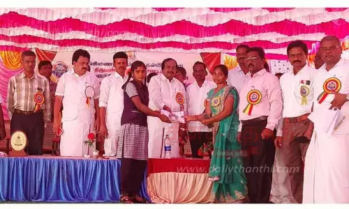 அரசு ஆண்கள் மேல்நிலை பள்ளியில் கலைத்திருவிழா நிறைவு விழா