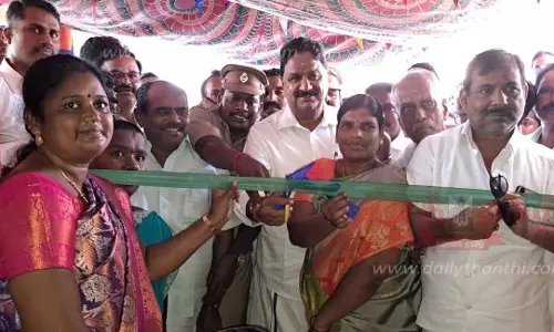 ஊத்தங்கரை அடுத்த மிட்டப்பள்ளியில் புறக்காவல் நிலையம் திறப்பு விழா