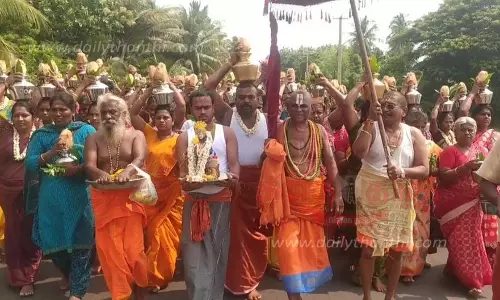 பஞ்சமுக ஆஞ்சநேயர் கோவில் பால்குட திருவிழா