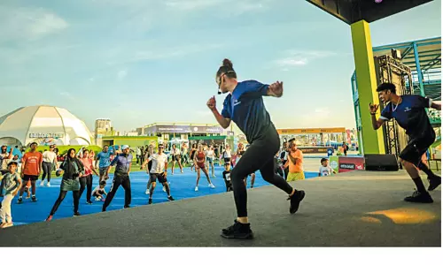 துபாயில், பிட்னெஸ் சேலஞ்ச் நாளை மறுநாள் தொடங்குகிறது