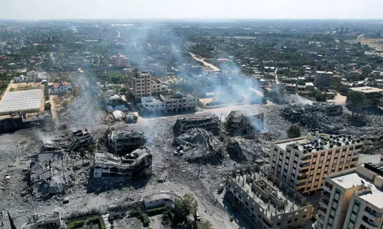 காசா மீது 20 நாட்களாக தொடரும் குண்டுமழை ... ... தொடரும் இஸ்ரேல்-ஹமாஸ் போர்: பலி எண்ணிக்கை 8 ஆயிரத்து 500ஐ கடந்தது காசா மீது 20 நாட்களாக தொடரும் குண்டுமழை ... ... தொடரும் இஸ்ரேல்-ஹமாஸ் போர்: பலி எண்ணிக்கை 8 ஆயிரத்து 500ஐ கடந்தது