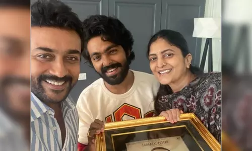 மீண்டும் இணையும் சூரரைப்போற்று கூட்டணி : இன்று வெளியாகிறது சூர்யா 43 அப்டேட்..!