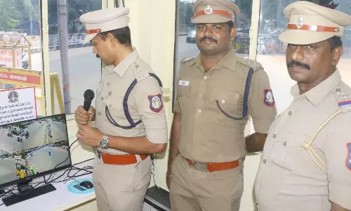 கடலூா் மாவட்டத்தில் 4,800 கண்காணிப்பு கேமராக்கள் அமைப்பு: முகம் துல்லியமாக தெரியும்படி கேமராக்களை மாற்றி அமைக்க ஏற்பாடு: போலீஸ் சூப்பிரண்டு ராஜாராம் தகவல்