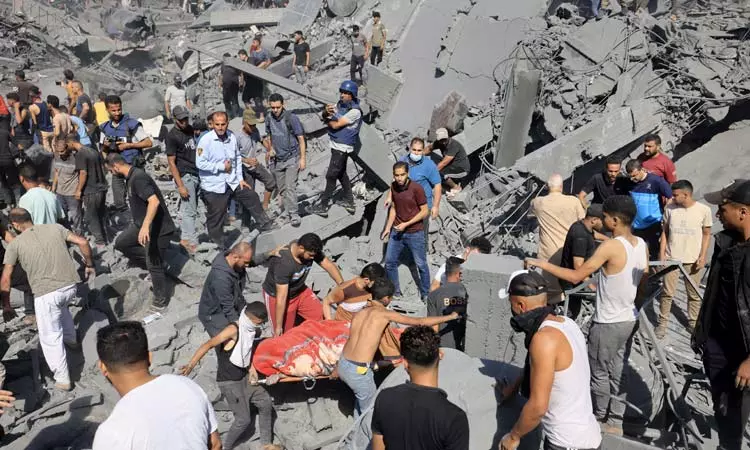 23வது நாளாக தொடரும் இஸ்ரேல் - ஹமாஸ் போர்: 9 ஆயிரத்தை கடந்த பலி எண்ணிக்கை 23வது நாளாக தொடரும் இஸ்ரேல் - ஹமாஸ் போர்: 9 ஆயிரத்தை கடந்த பலி எண்ணிக்கை