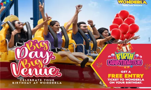 பொழுதுபோக்கு பூங்காக்களுக்கு பிறந்த நாள் சலுகை வழங்கும் வொண்டர்லா