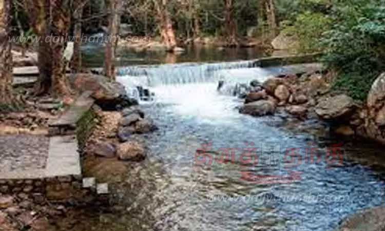 நீர்வரத்து அதிகரிப்பு: தலையணை தடுப்பணையில் குளிக்க தடை