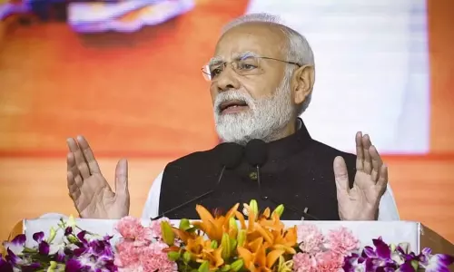 வஞ்சகத்தை தவிர காங்கிரஸ் கட்சி மக்களுக்கு எதையும் கொடுக்கவில்லை - பிரதமர் மோடி சாடல்