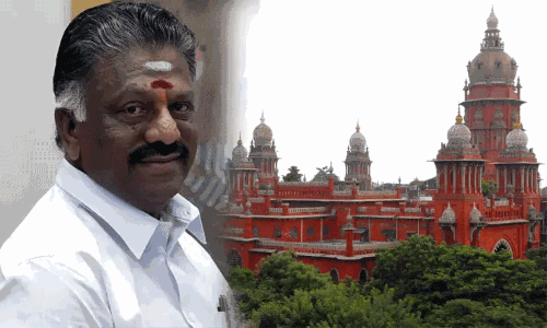 ஓ.பி.எஸ். மேல்முறையீட்டு மனு வருகிற 15-ந்தேதி விசாரணைக்கு எடுத்துக்கொள்ளப்படும்: சென்னை ஐகோர்ட் அறிவிப்பு