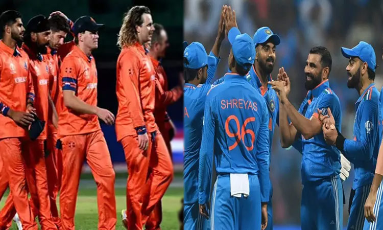 உலகக்கோப்பை கிரிக்கெட்; கடைசி லீக் ஆட்டத்தில் இந்தியா - நெதர்லாந்து அணிகள் நாளை மோதல்...!