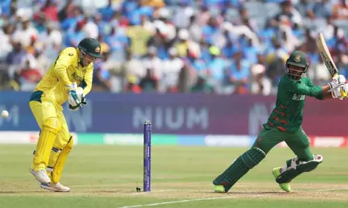 மிட்சேல் மார்ஷ், ஸ்டீவ் ஸ்மித் அதிரடி.. வங்காளதேசத்திற்கு எதிராக ஆஸ்திரேலிய அணி 8 விக்கெட் வித்தியாசத்தில் வெற்றி