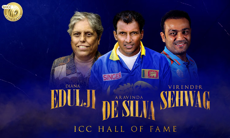 ஐ.சி.சி. 'ஹால் ஆப் பேம்' பட்டியலில் இணைந்த இந்திய முன்னாள் அதிரடி தொடக்க ஆட்டக்காரர்...!