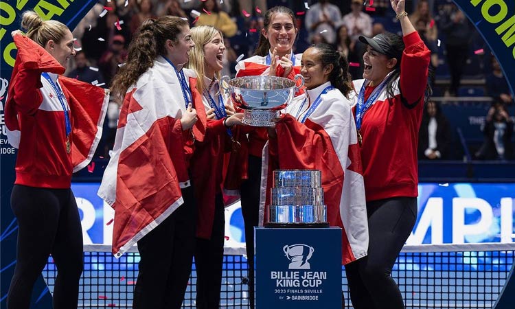 பில்லி ஜீன் கிங் கோப்பை டென்னிஸ்: கனடா அணி சாம்பியன்!