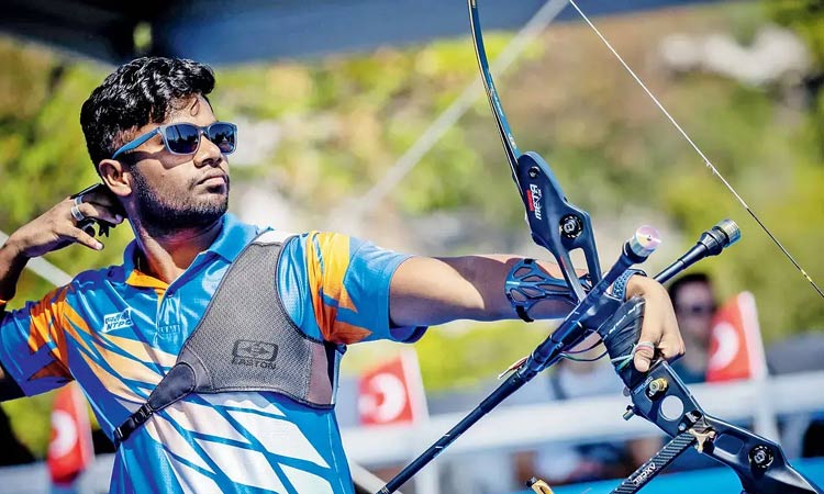 பாரீஸ் ஒலிம்பிக்கிற்கு வில்வித்தை வீரர் திராஜ் பொம்மதேவரா தகுதி!