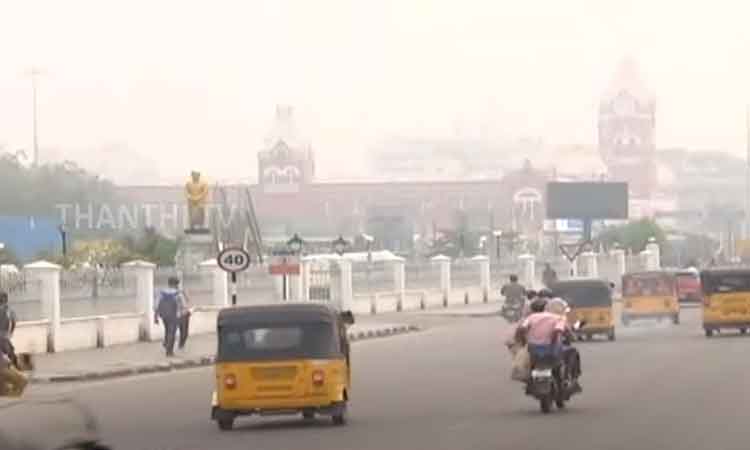 சென்னையில் காற்று மாசுபாடு குறையத் தொடங்கியது - மாசு கட்டுப்பாட்டு வாரியம் தகவல்