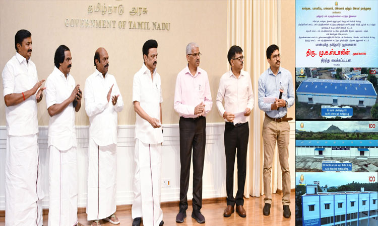 பால்வளத்துறை சார்பில் ரூ.12 கோடி செலவில் புதிய கட்டிடங்கள்: முதல்-அமைச்சர் மு.க.ஸ்டாலின் திறந்து வைத்தார்...!