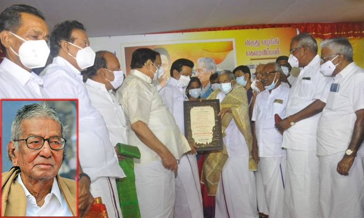 சமூக மாற்றத்துக்காக தொடர்ந்து போராடிய 'தகைசால் தமிழர்'