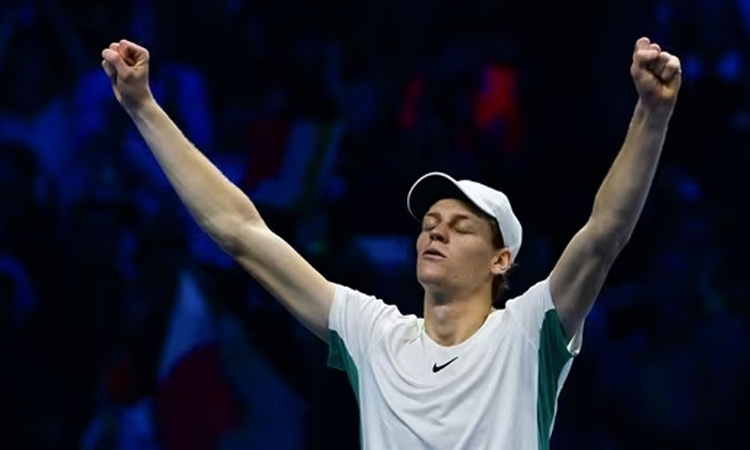டென்னிஸ் சாம்பியன்ஷிப்: நம்பர் 1 வீரருக்கு அதிர்ச்சி அளித்த சின்னர்!