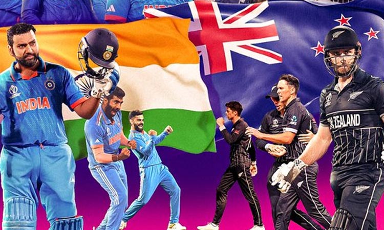 உலகக்கோப்பை கிரிக்கெட்; அரையிறுதியில் டாஸ் வென்ற இந்திய அணி பேட்டிங் தேர்வு!