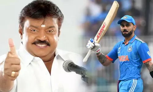 ஒட்டுமொத்த இந்தியர்களும் பெருமை கொள்ளும் தருணம் - விராட் கோலிக்கு விஜயகாந்த் வாழ்த்து