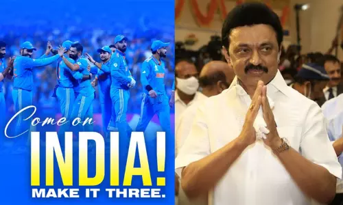 இந்திய கிரிக்கெட் அணிக்கு முதல்-அமைச்சர் மு.க.ஸ்டாலின் வாழ்த்து