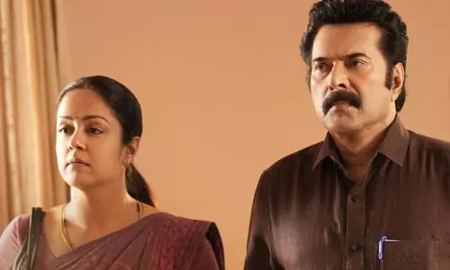 ஓரின சேர்க்கையாளராக மம்மூட்டி..? ஜோதிகா நடித்துள்ள காதல் தி கோர் படத்தை வெளியிட தடை