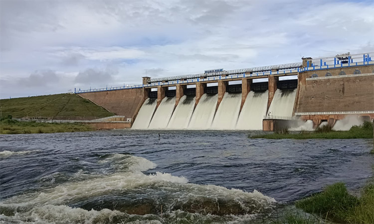 பாசன பகுதிகளுக்காக  வைகை அணையில் இருந்து 4 ஆயிரம் கனஅடி தண்ணீர் திறப்பு