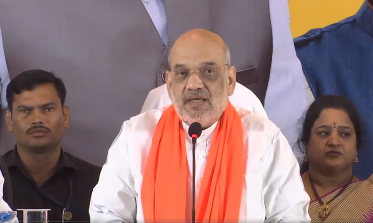 சந்திரசேகர ராவ் அரசு உருப்படியான எந்த வேலையும் செய்யவில்லை: அமித் ஷா குற்றச்சாட்டு