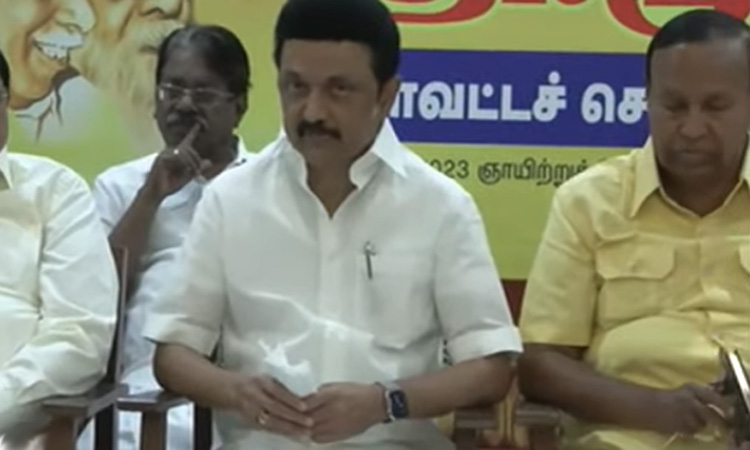 கூட்டணி, தொகுதி பங்கீட்டை தலைமை பார்த்துக் கொள்ளும்: முதல்-அமைச்சர் மு.க.ஸ்டாலின் பேச்சு