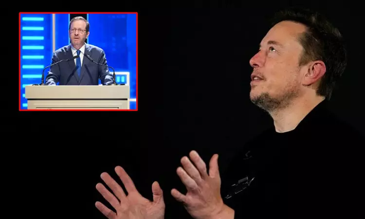 யூத எதிர்ப்பு சர்ச்சைக்கு இடையே... இஸ்ரேல் அதிபருடன் நாளை மஸ்க் சந்திப்பு