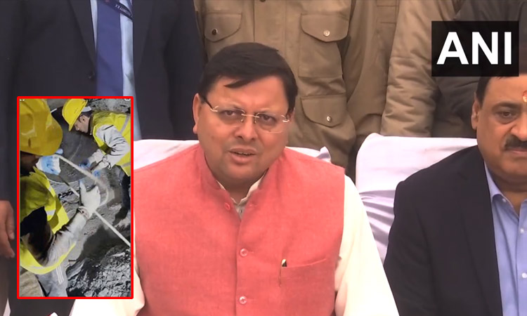 உத்தரகாண்ட்:  5 மீட்டர் தொலைவில் சுரங்க தொழிலாளர்கள்; மீட்பு பணியில் நம்பிக்கை என புஷ்கர் தமி தகவல்