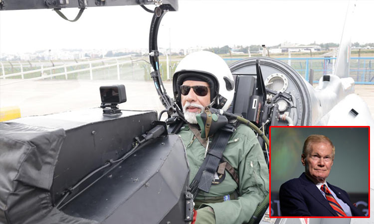 பிரதமர் மோடிக்கு விண்வெளி வீரருக்கான பயிற்சியா...? நாசா தலைவர் பதில்