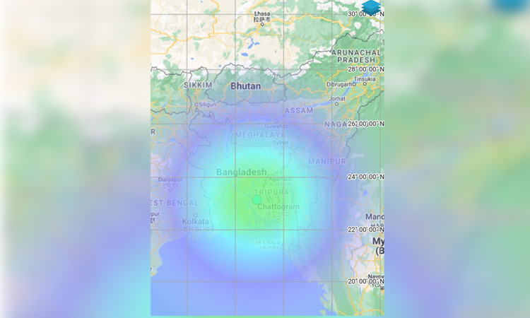 இந்தியா-வங்காளதேசத்தில் கடும் நிலநடுக்கம்.. மக்கள் பீதி