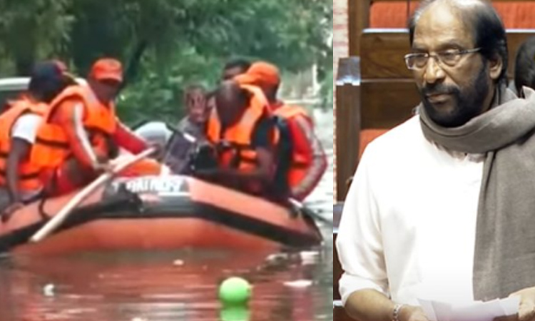 தமிழகத்திற்கு மத்திய அரசு ரூ.5,000 கோடி வழங்க வேண்டும் - மாநிலங்களவையில் திருச்சி சிவா வலியுறுத்தல்...!