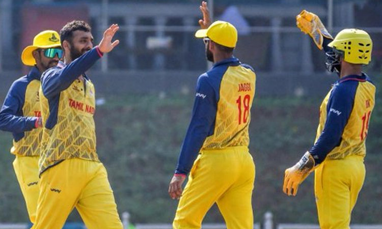 விஜய் ஹசாரே டிராபி; தமிழக அணி 5வது வெற்றி..!