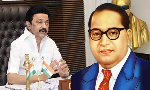 அறிவுப் பேரொளி அம்பேத்கரைப் போற்றுவோம்: முதல்-அமைச்சர் மு.க.ஸ்டாலின் அறிவுப் பேரொளி அம்பேத்கரைப் போற்றுவோம்: முதல்-அமைச்சர் மு.க.ஸ்டாலின்