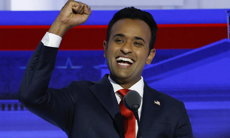 அமெரிக்க அதிபர் தேர்தல்... குடியரசு கட்சியின் 4வது விவாதத்தில் விவேக் ராமசாமி முன்னிலை