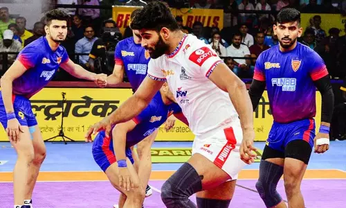 புரோ கபடி லீக்; டெல்லி அணியை வீழ்த்தி  அரியானா வெற்றி