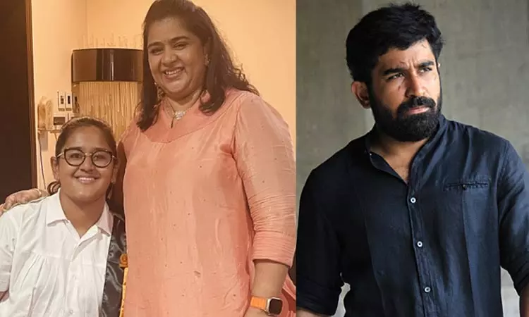 மீரா தங்கம்.. அம்மா இங்கே இருக்கிறேன் - மகள் குறித்து விஜய் ஆண்டனியின் மனைவி உருக்கம்