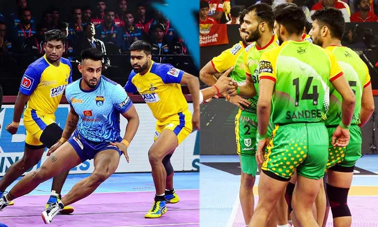 புரோ கபடி லீக் : பெங்கால் வாரியர்ஸ் - பாட்னா பைரேட்ஸ் அணிகள் இன்று மோதல்..! புரோ கபடி லீக் : பெங்கால் வாரியர்ஸ் - பாட்னா பைரேட்ஸ் அணிகள் இன்று மோதல்..!