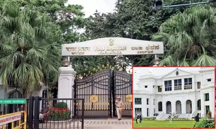 நள்ளிரவில் வந்த போன் கால்... கர்நாடக ஆளுநர் மாளிகையில் அதிரடி சோதனை நள்ளிரவில் வந்த போன் கால்... கர்நாடக ஆளுநர் மாளிகையில் அதிரடி சோதனை