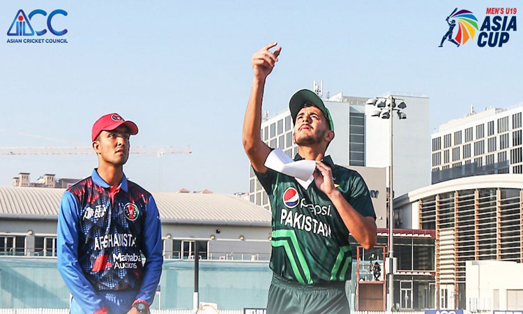 ஜூனியர் ஆசிய கோப்பை கிரிக்கெட்: பாகிஸ்தானுக்கு எதிராக டாஸ் வென்ற ஆப்கானிஸ்தான் பந்துவீச்சு தேர்வு..!