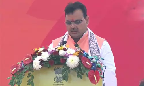 மோடி முன்னிலையில் பதவியேற்பு.. ராஜஸ்தான் முதல்-மந்திரி ஆனார் பஜன்லால் சர்மா